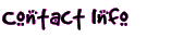 Contact Info