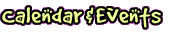 Calendar & Events