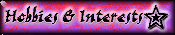 Interests & Hobbies