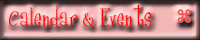 Calendar & Events