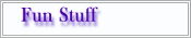 Fun Stuff