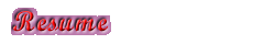 Resume