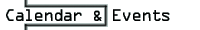Calendar
