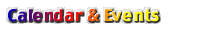 Calendar & Events